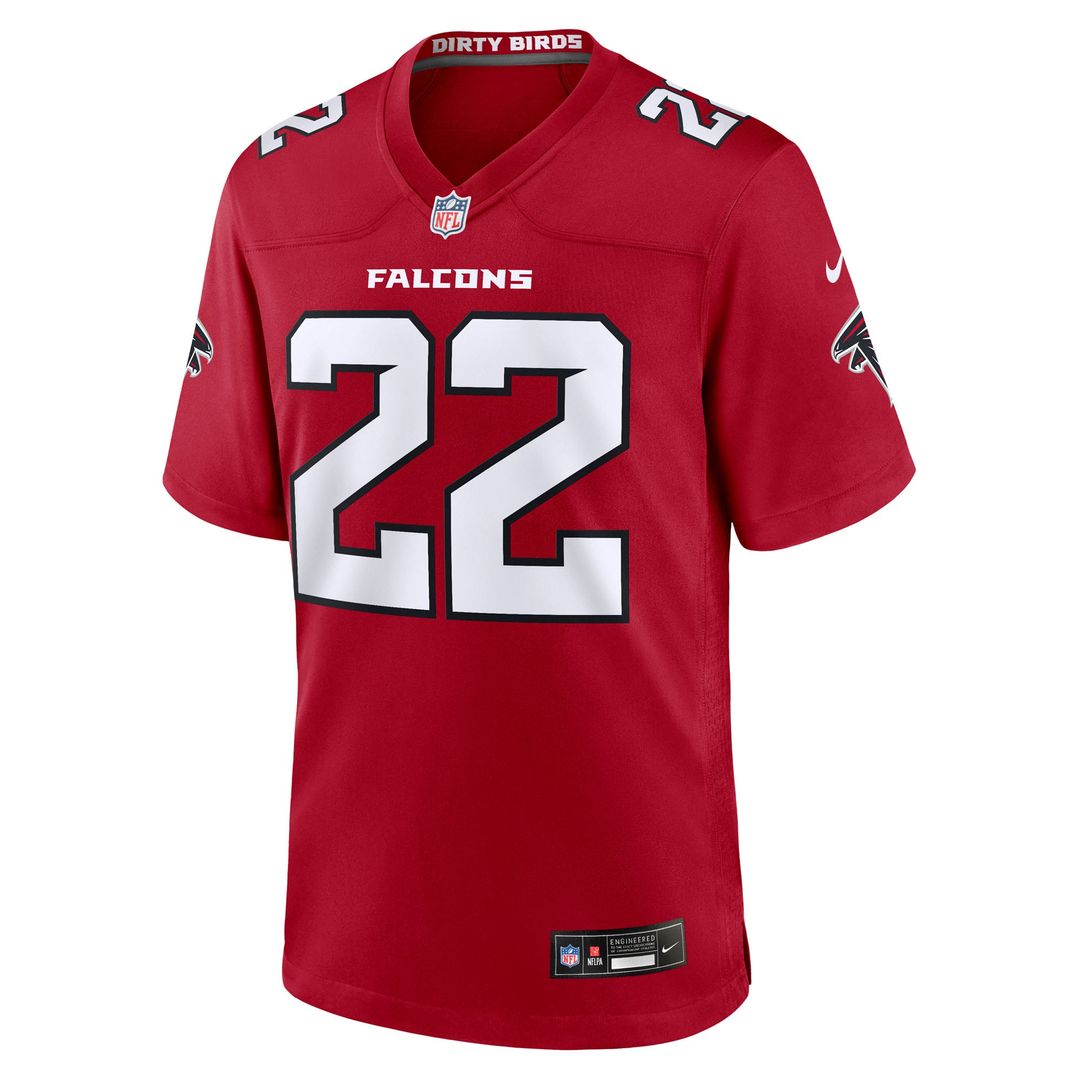 Atlanta Falcons Yasir Abdullah Nike Red Team Game Jersey product image 2, provided for visual reference and product detail