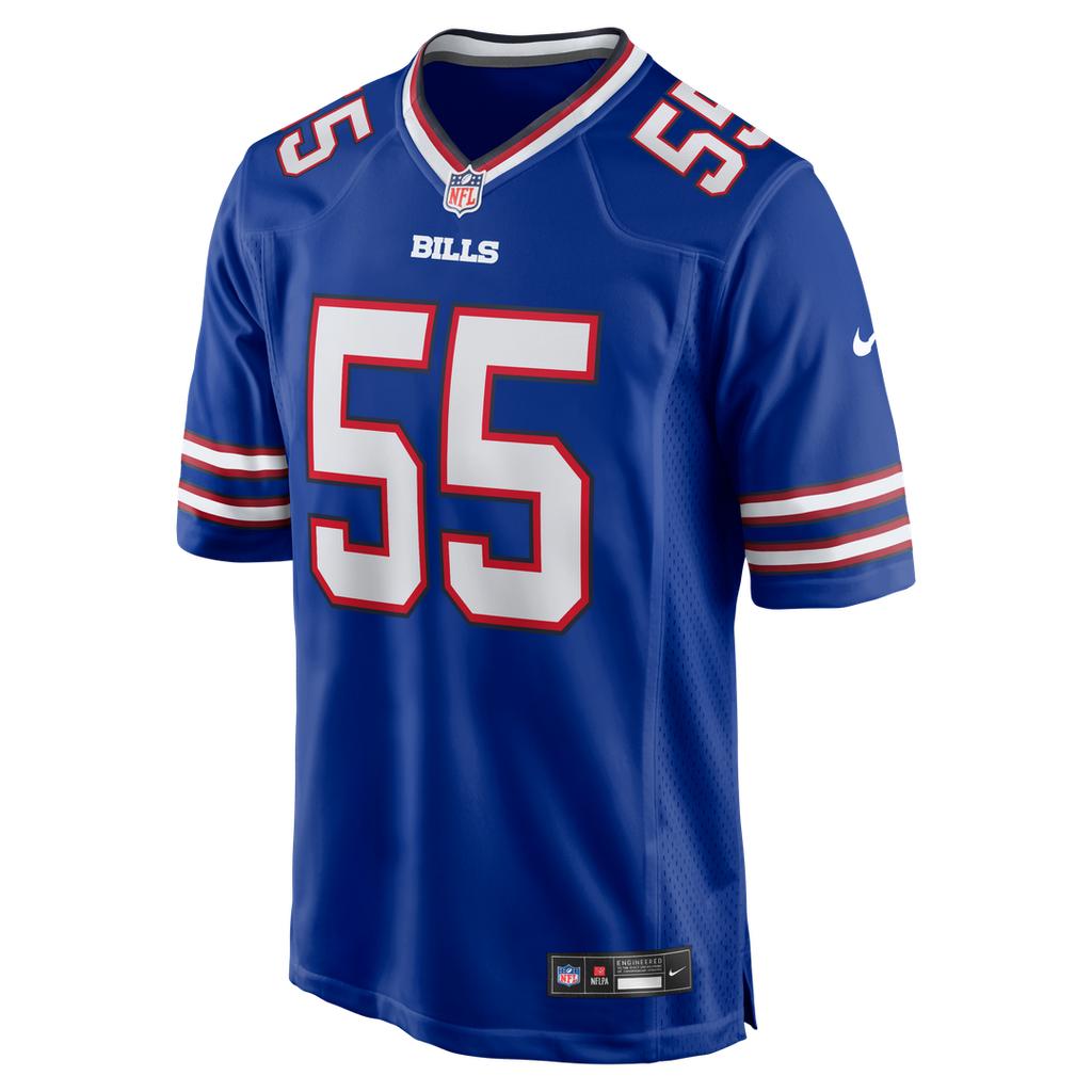 Buffalo Bills Michael Hoecht Nike Royal Team Game Jersey product image 2, provided for visual reference and product detail