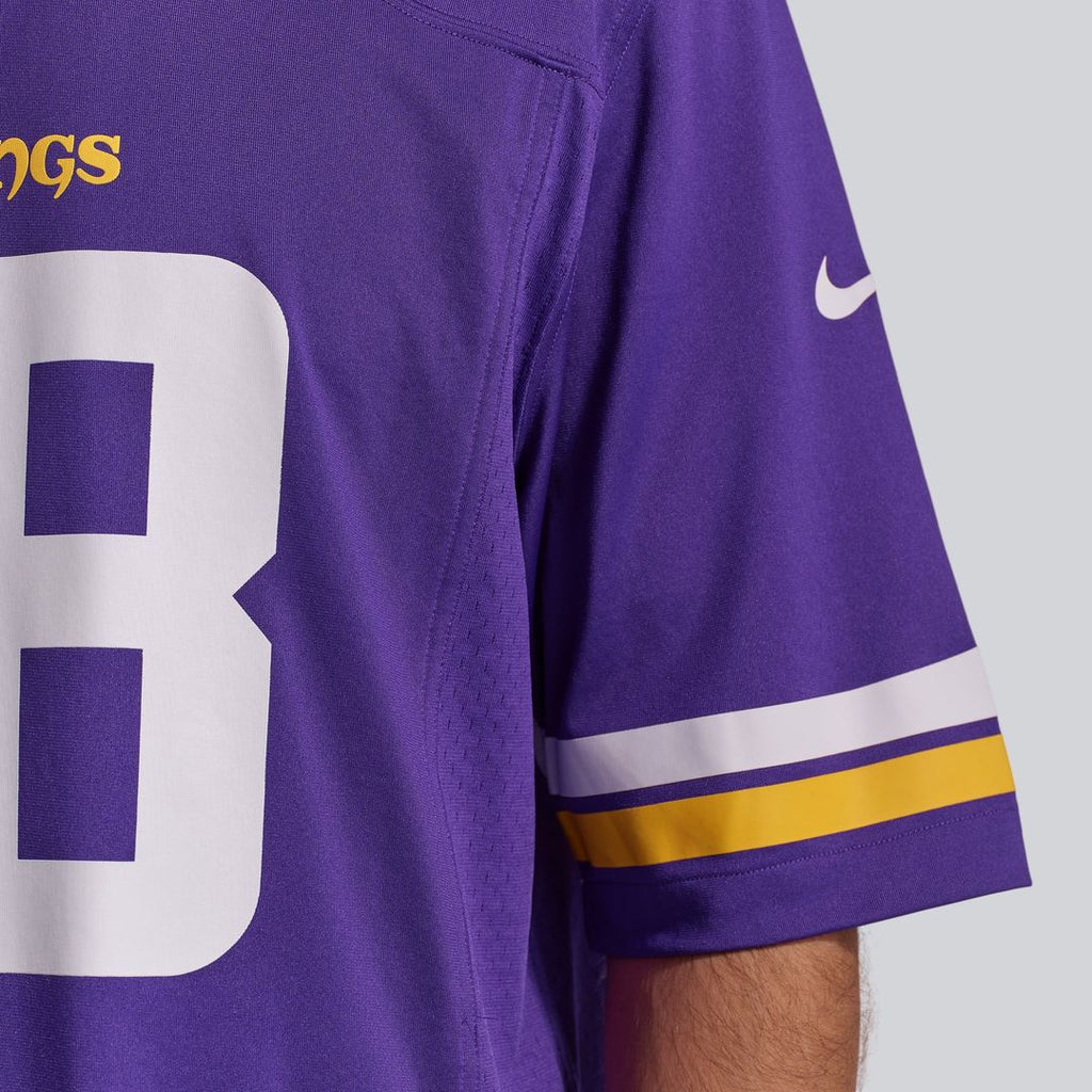Minnesota Vikings Justin Jefferson Nike White Game Player Jersey product image 18, provided for visual reference and product