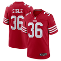 San Francisco 49ers Marques Sigle Nike Scarlet Team Game Jersey product image 1, provided for visual reference and product