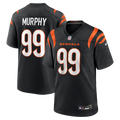 Cincinnati Bengals Myles Murphy Nike Black Game Jersey product image 1, provided for visual reference and product detail