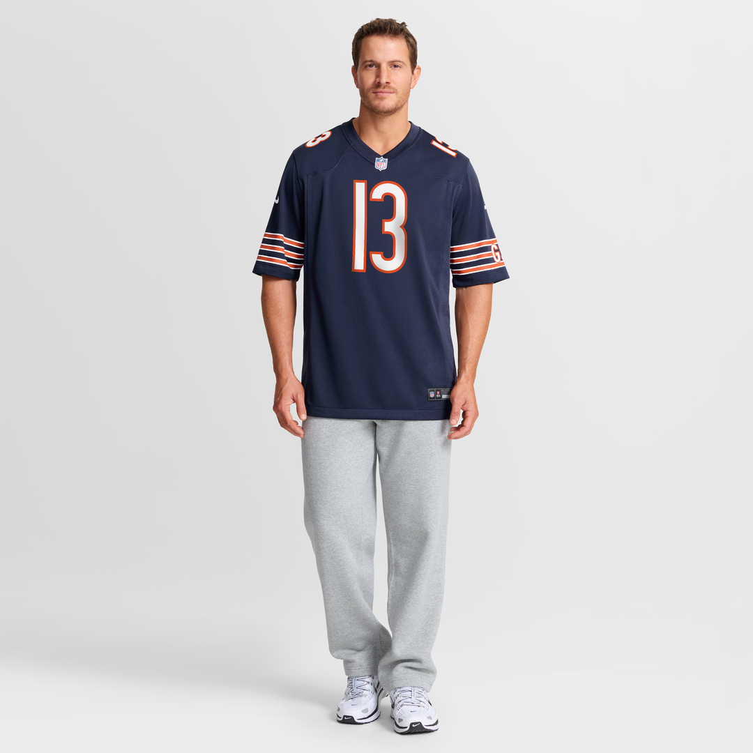 Chicago Bears Keenan Allen Nike Navy Team Game Jersey product image 7, provided for visual reference and product detail