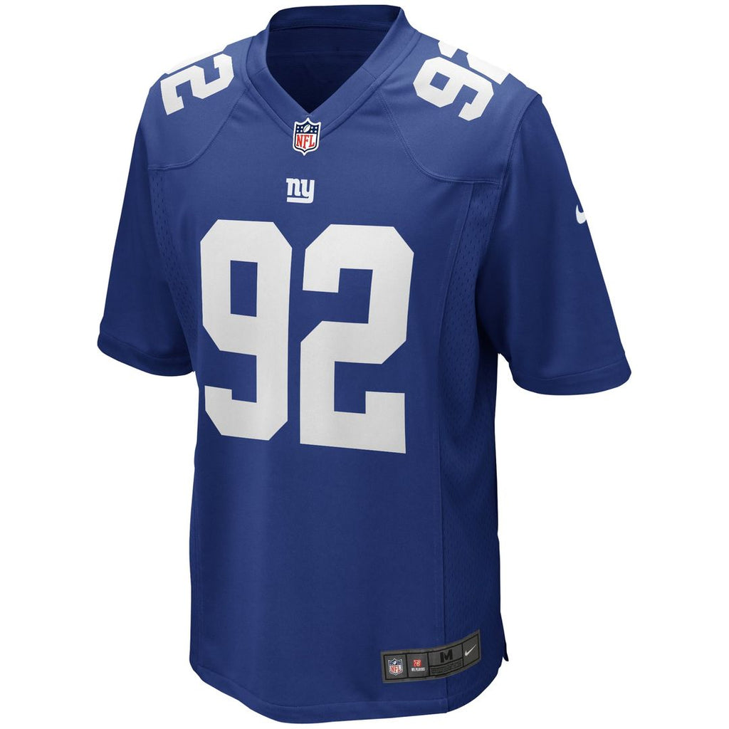 New York Giants Michael Strahan Nike Royal Game Retired Player Jersey product image 2, provided for visual reference and