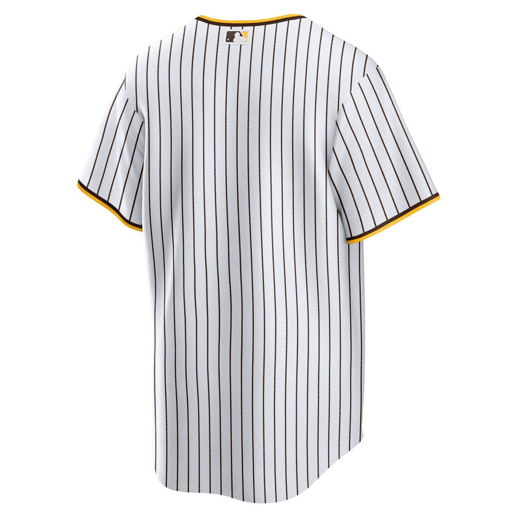 San Diego Padres Nike White Home Replica Team Jersey product image 3, provided for visual reference and product detail review