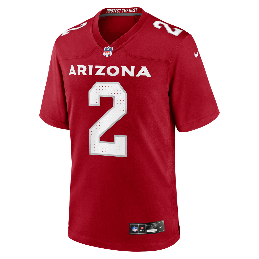 Arizona Cardinals Will Johnson Nike Cardinal Team Game Jersey product image 2, provided for visual reference and product
