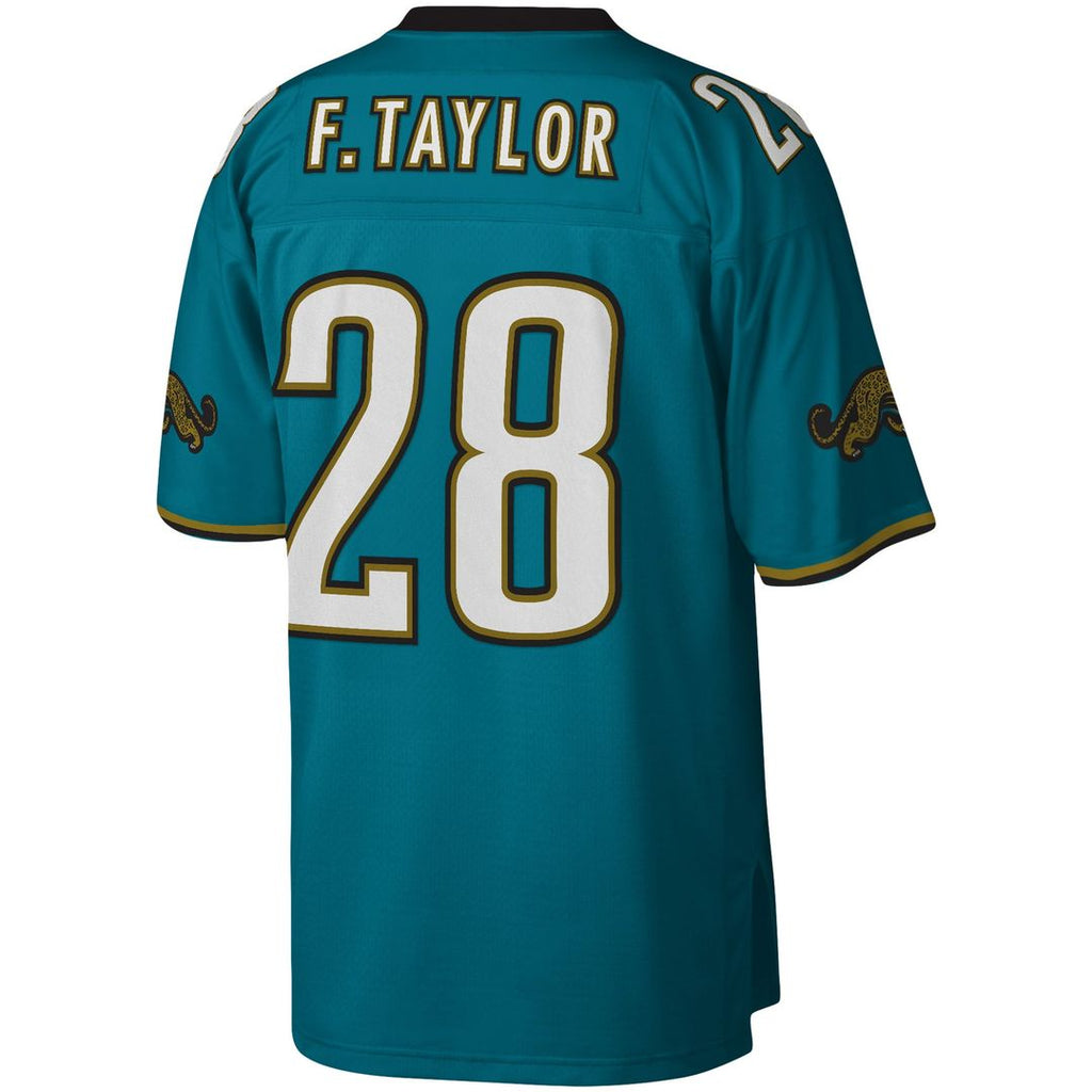 Jacksonville Jaguars Fred Taylor Mitchell & Ness Teal Legacy Replica Jersey product image 6, provided for visual reference