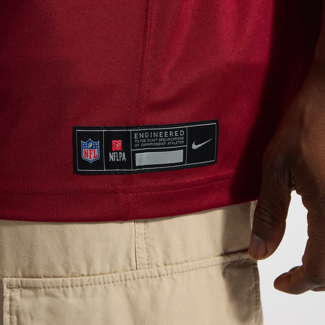 Washington Commanders Terry McLaurin Nike White Vapor F.U.S.E. Stitched Limited Jersey product image 36, provided for visual