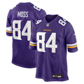 Minnesota Vikings Randy Moss Nike Purple Game Retired Player Jersey product image 1, provided for visual reference and