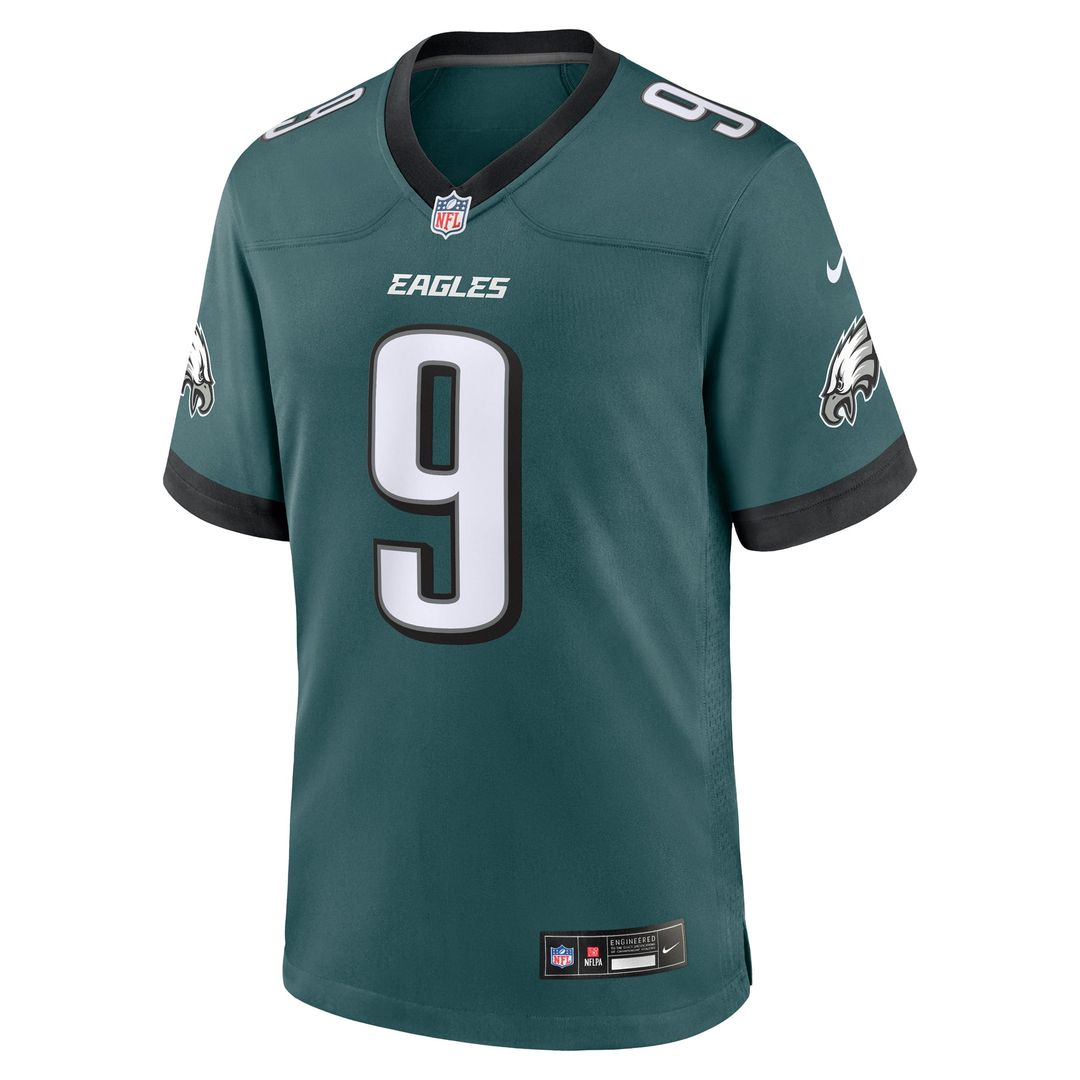 Philadelphia Eagles Nick Foles Nike Midnight Green Team Retired Player Game Jersey product image 2, provided for visual