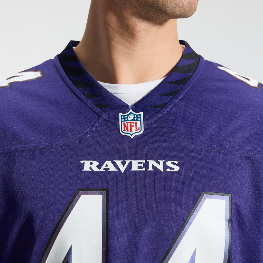 Baltimore Ravens Marlon Humphrey Nike Purple Team Game Jersey product image 22, provided for visual reference and product