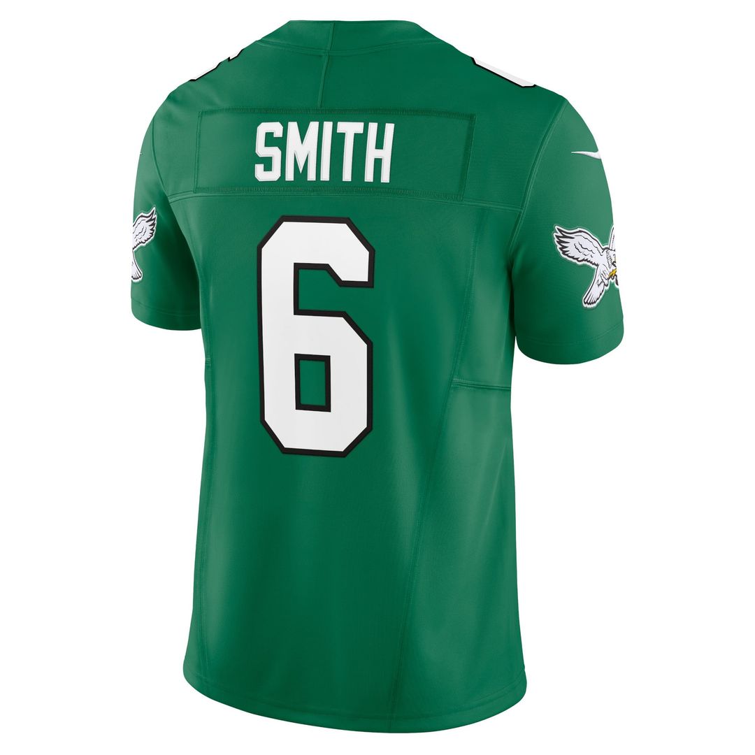 Philadelphia Eagles DeVonta Smith Nike Kelly Green Vapor F.U.S.E. Limited Jersey product image 3, provided for visual
