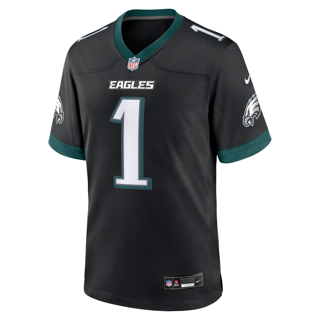 Philadelphia Eagles Jalen Hurts Nike Midnight Green Team Game Jersey product image 32, provided for visual reference and