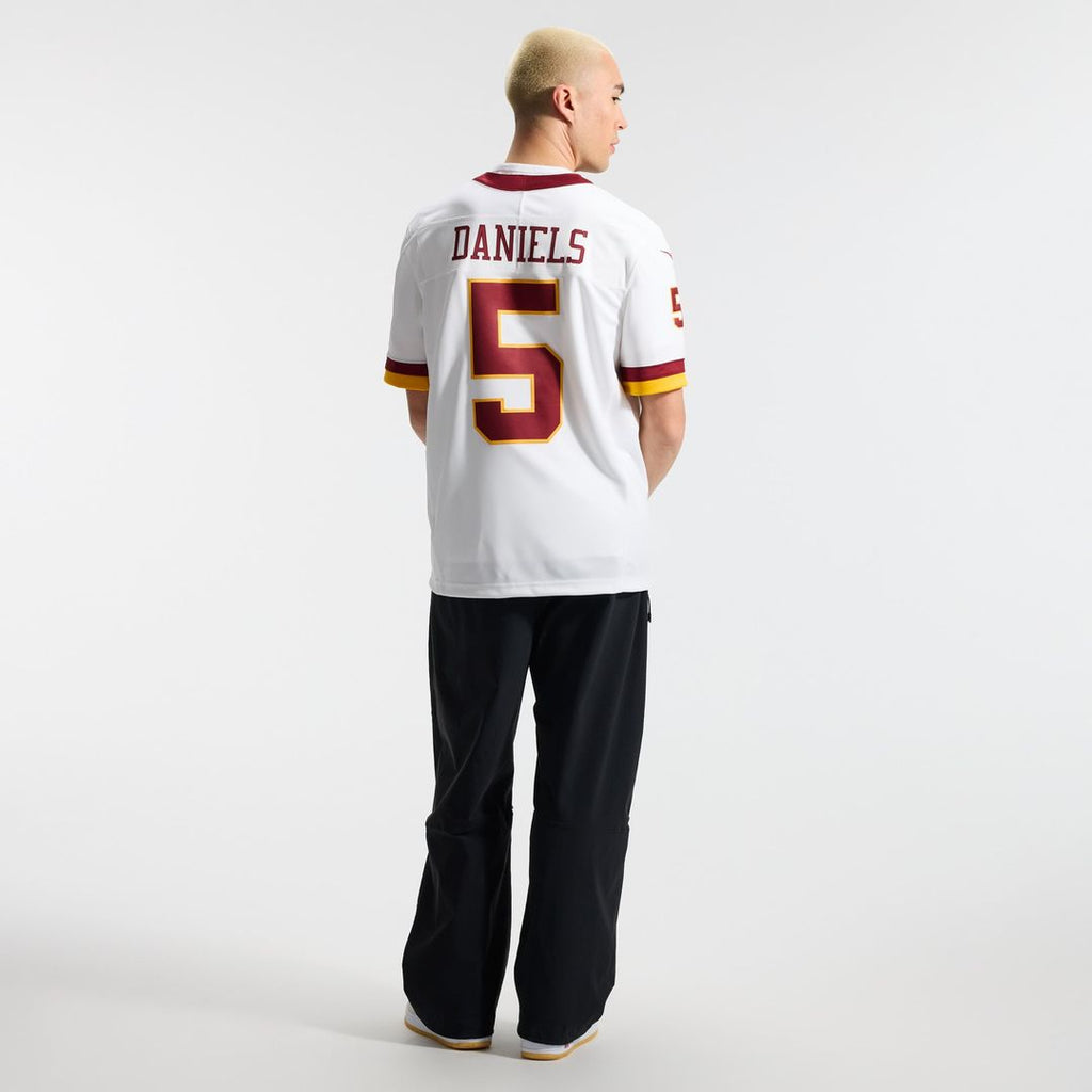 Washington Commanders Jayden Daniels Nike White Vapor F.U.S.E. Stitched Limited Jersey product image 18, provided for visual