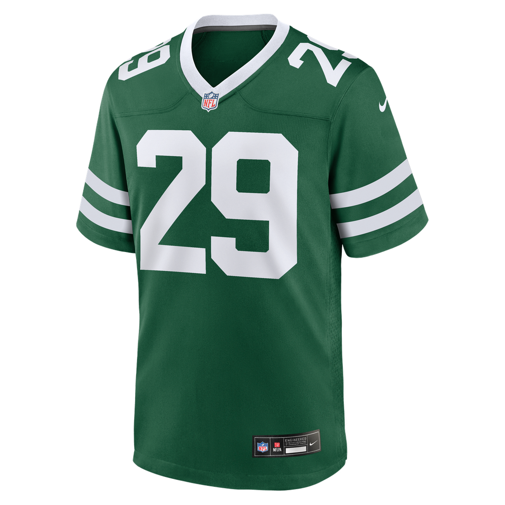 New York Jets Minkah Fitzpatrick Nike Legacy Green Game Jersey product image 4, provided for visual reference and product