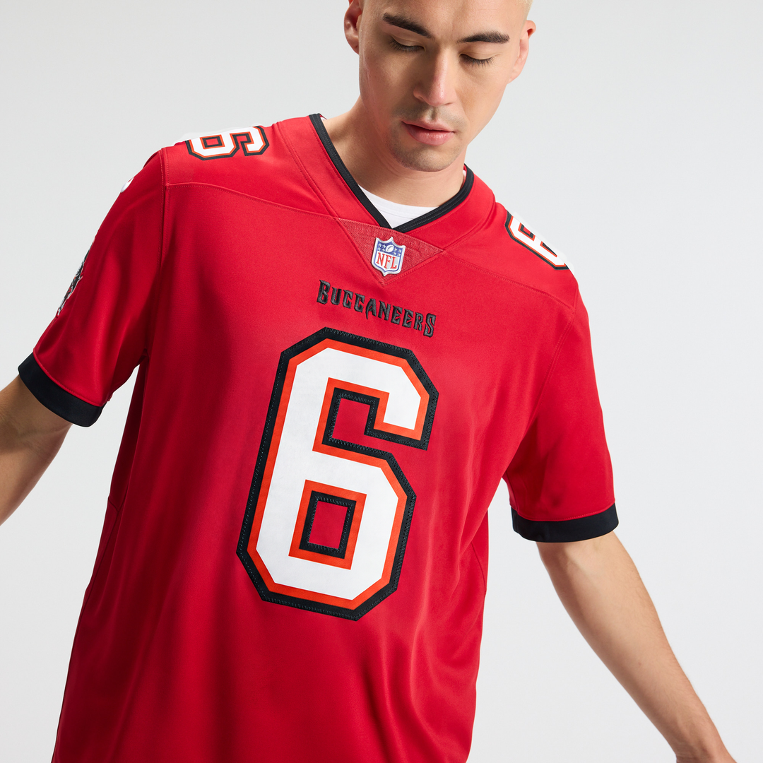 Tampa Bay Buccaneers Baker Mayfield Nike Red Vapor Untouchable Limited Jersey product image 9, provided for visual reference