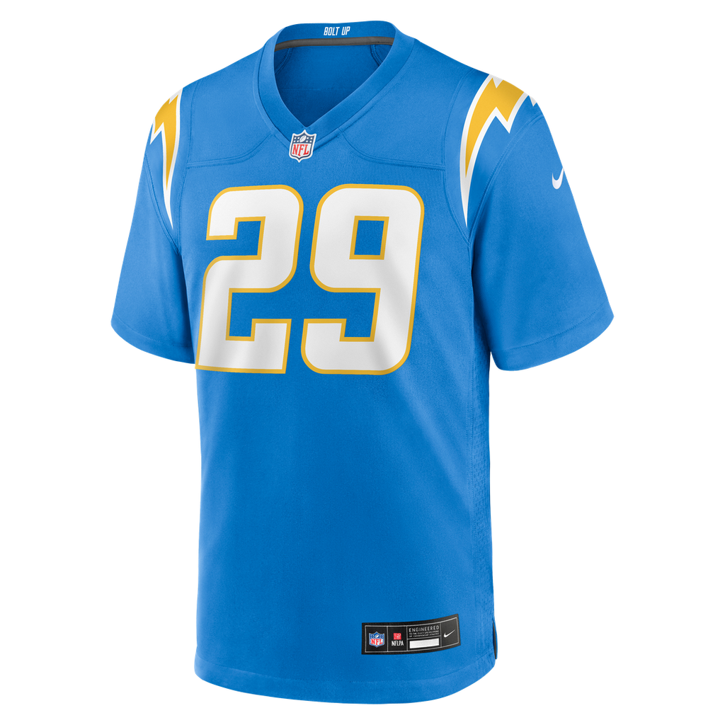 Los Angeles Chargers Tarheeb Still Nike Powder Blue Team Game Jersey product image 2, provided for visual reference and