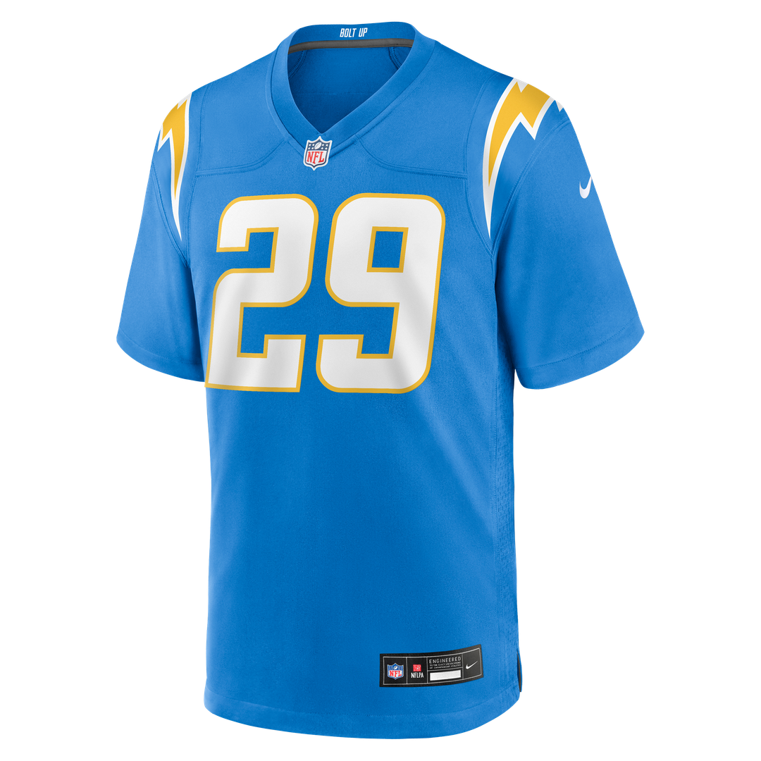 Los Angeles Chargers Tarheeb Still Nike Powder Blue Team Game Jersey product image 2, provided for visual reference and
