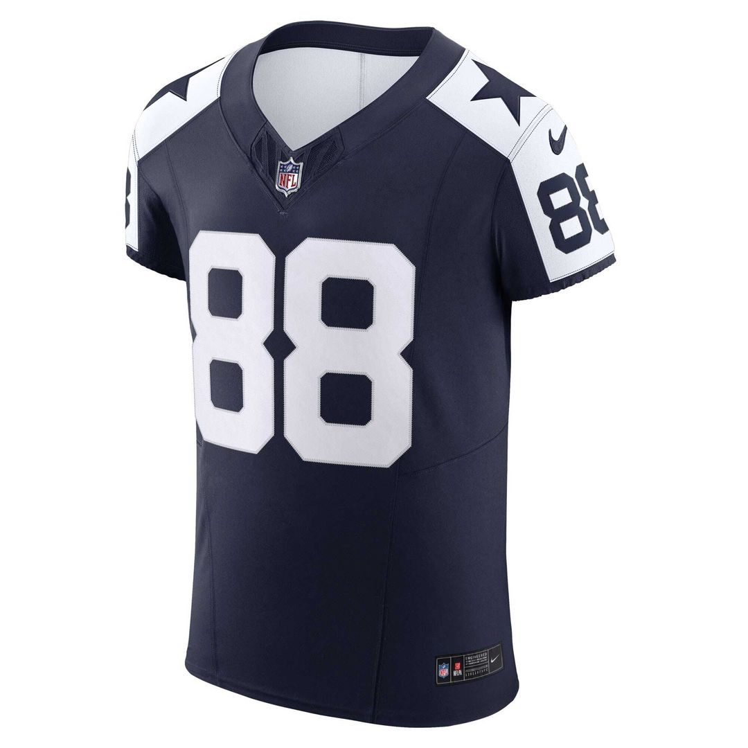 Dallas Cowboys CeeDee Lamb Nike Navy Alternate Vapor F.U.S.E. Elite Jersey product image 6, provided for visual reference