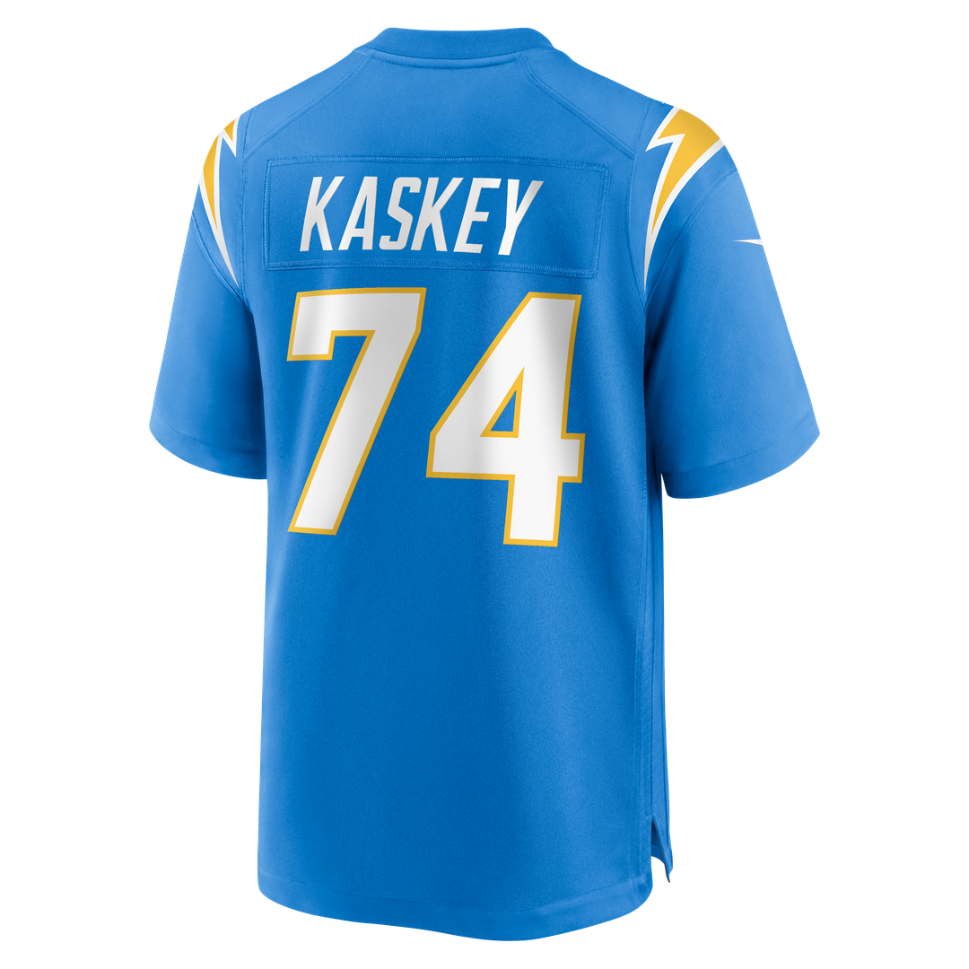 Los Angeles Chargers Matt Kaskey Nike Powder Blue Team Game Jersey product image 3, provided for visual reference and