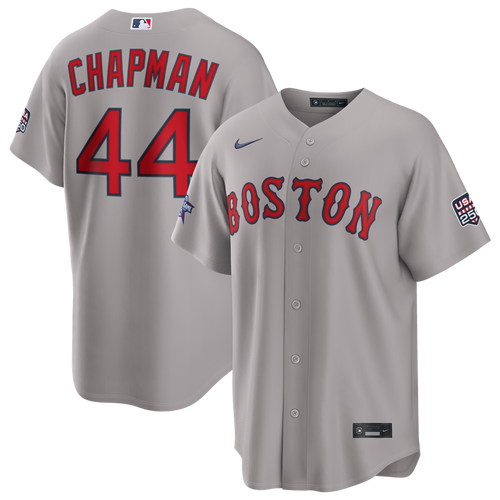 2026 All-Star Game Boston Red Sox Aroldis Chapman Nike Gray Replica Jersey product image 1, provided for visual reference