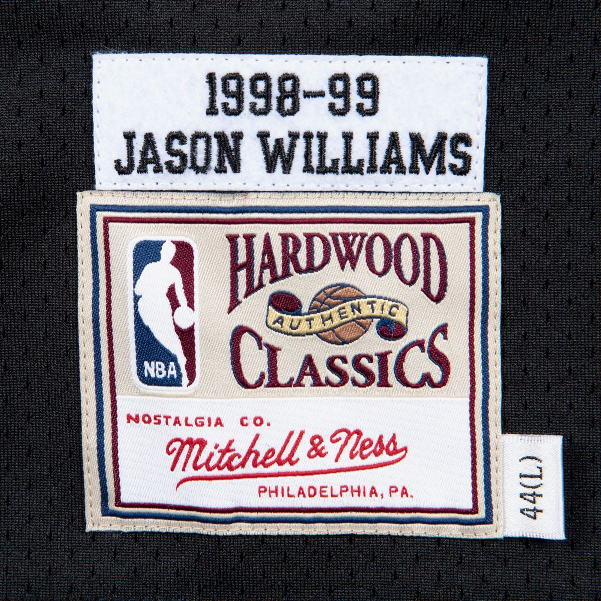 Sacramento Kings Mitchell & Ness Authentic Jersey Jason Williams product image 4, provided for visual reference and product