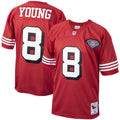 San Francisco 49ers 1994 Steve Young Mitchell & Ness Scarlet Authentic Throwback Retired Player Jersey product image 1,