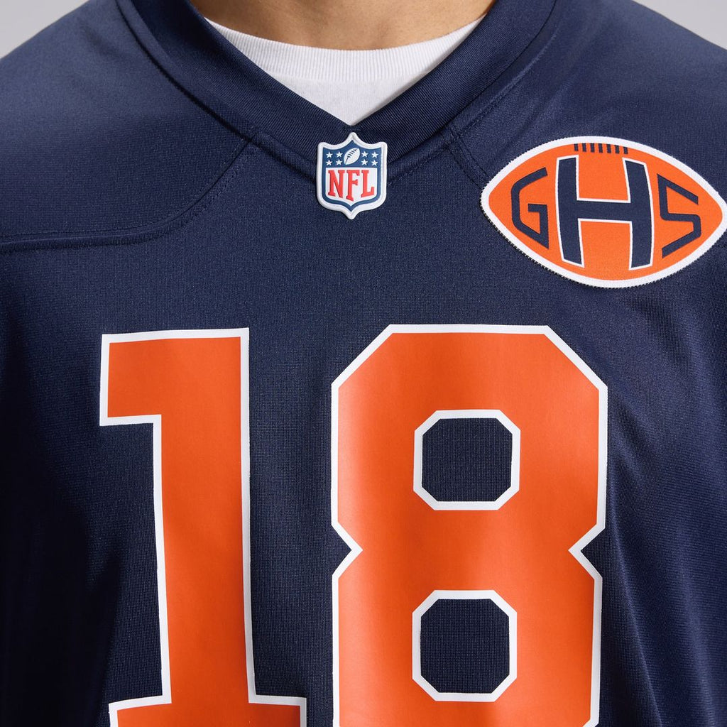 Chicago Bears Caleb Williams Nike Navy 2026 Rivalries Collection Game Jersey product image 10, provided for visual reference