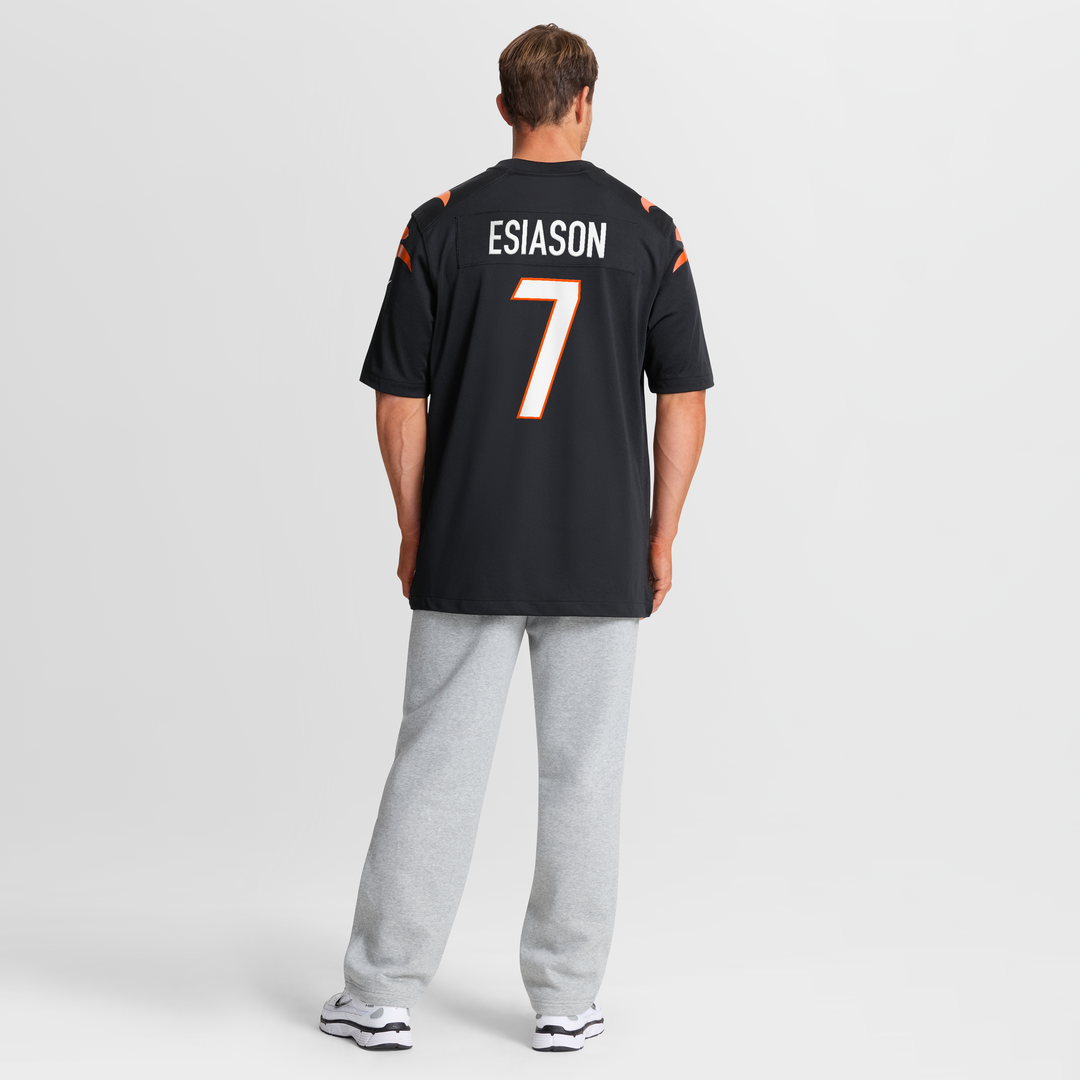 Cincinnati Bengals Boomer Esiason Nike Black Retired Player Jersey product image 16, provided for visual reference and