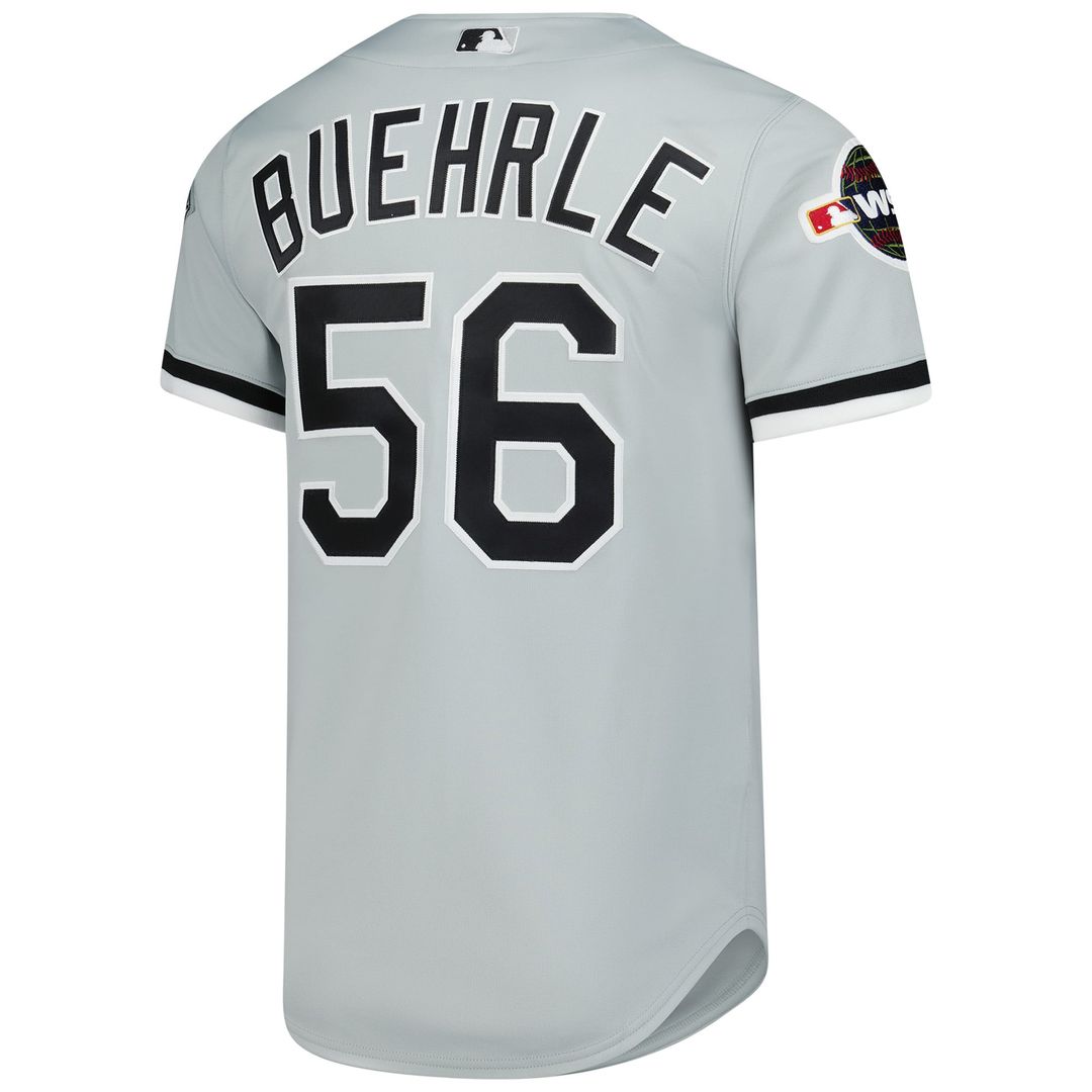 Chicago White Sox Mark Buehrle Mitchell & Ness Gray 2005 Throwback Authentic Jersey product image 3, provided for visual