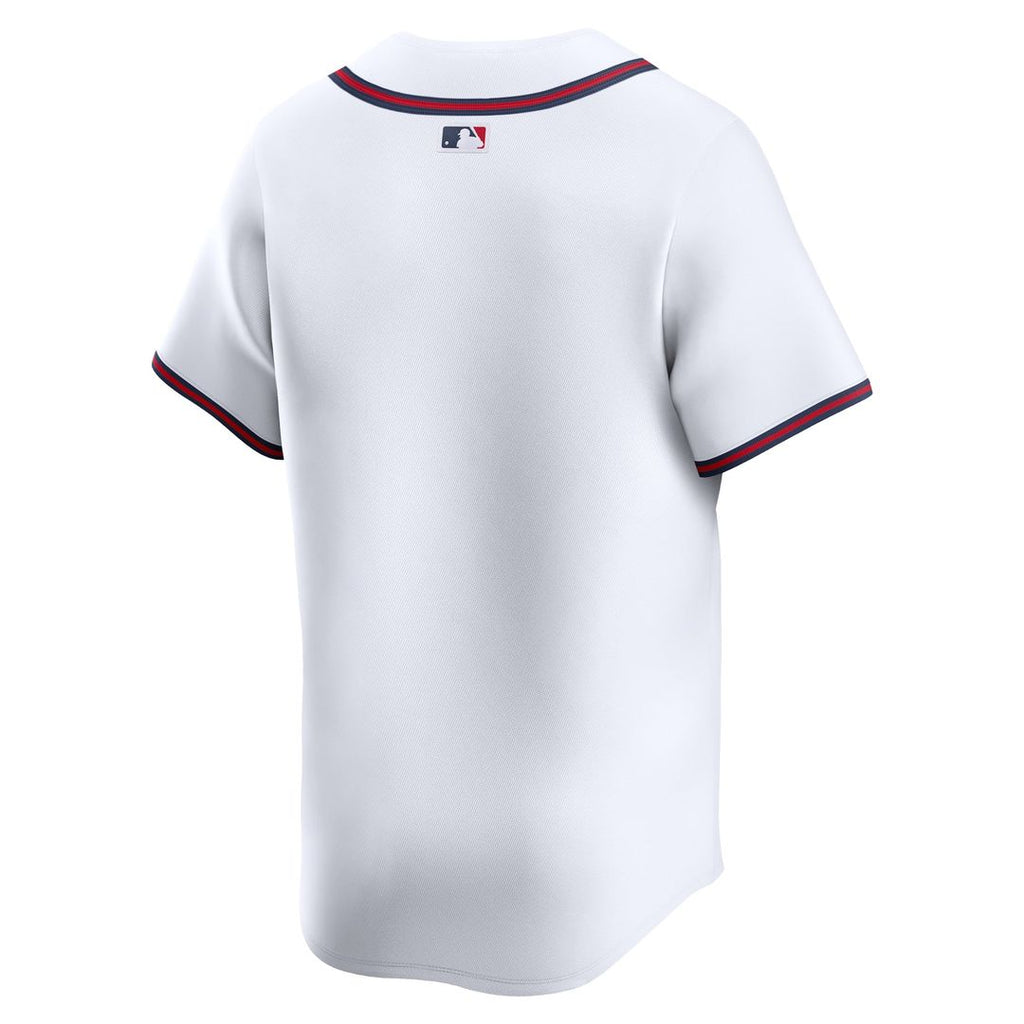 Atlanta Braves Nike White Home Limited Jersey product image 6, provided for visual reference and product detail review