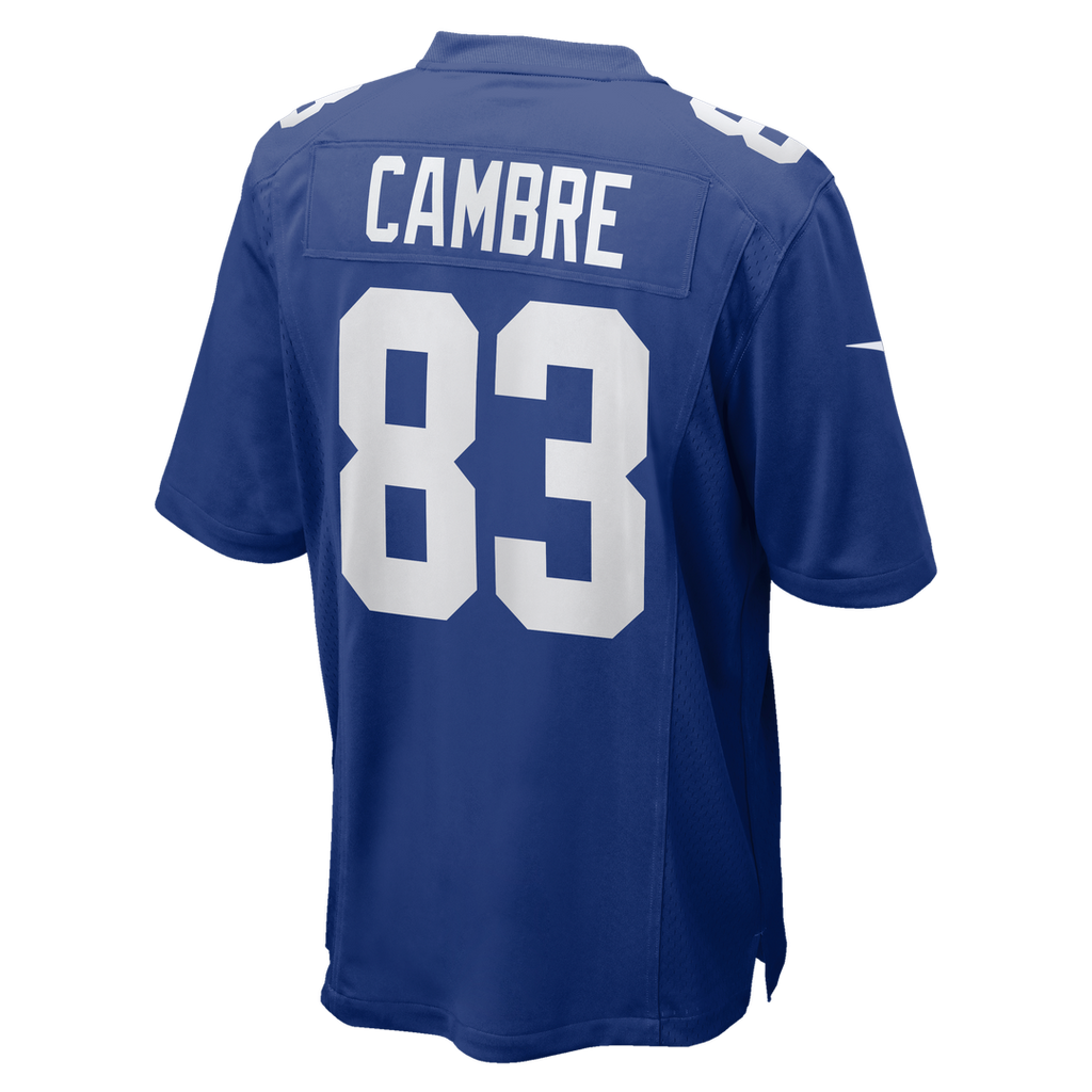 New York Giants Dalen Cambre Nike Royal Team Game Jersey product image 3, provided for visual reference and product detail