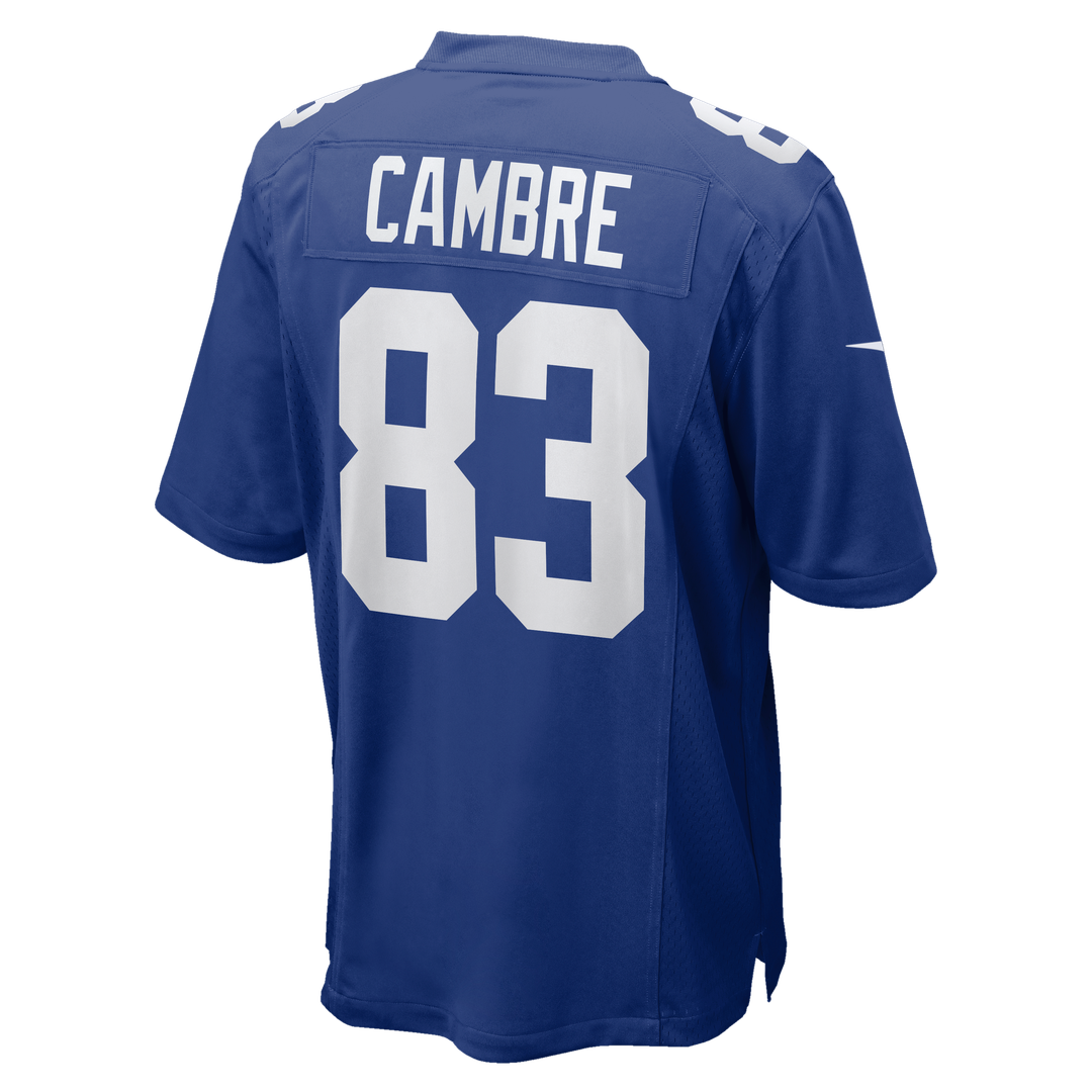 New York Giants Dalen Cambre Nike Royal Team Game Jersey product image 3, provided for visual reference and product detail