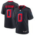 Houston Texans Azeez Al-Shaair Nike Navy Alternate Game Jersey product image 1, provided for visual reference and product