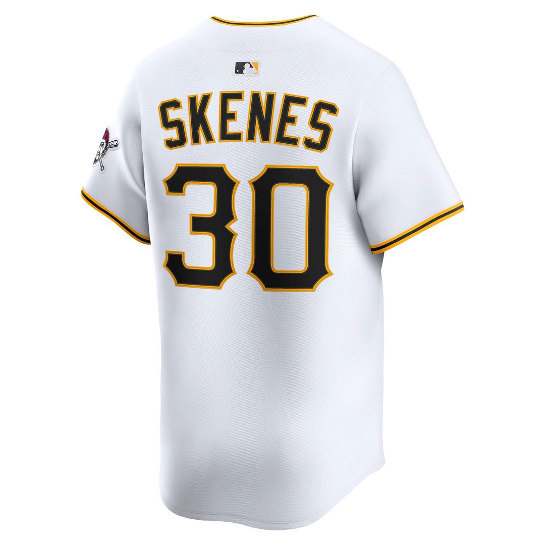 Pittsburgh Pirates Paul Skenes Nike Gray Road Limited Player Jersey product image 9, provided for visual reference and
