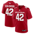 Arizona Cardinals Dadrion Taylor-Demerson Nike Cardinal Team Game Jersey product image 1, provided for visual reference and