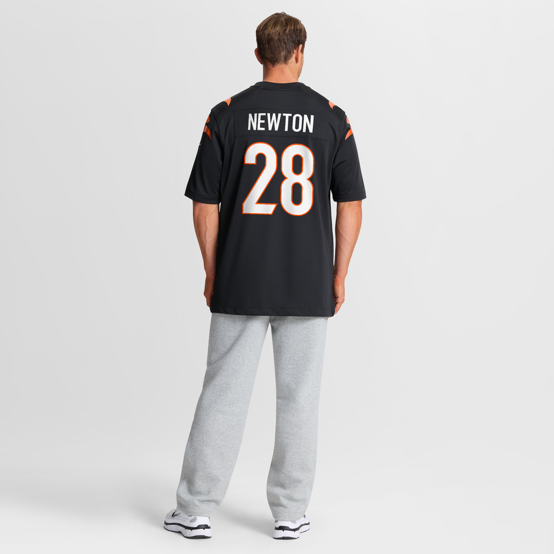 Cincinnati Bengals Josh Newton Nike Black Game Jersey product image 8, provided for visual reference and product detail