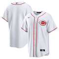 Cincinnati Reds Nike White Home Blank Replica Jersey product image 1, provided for visual reference and product detail review