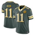 Green Bay Packers Jayden Reed Nike Green 2026 Rivalries Collection Stitched Limited Jersey product image 1, provided for