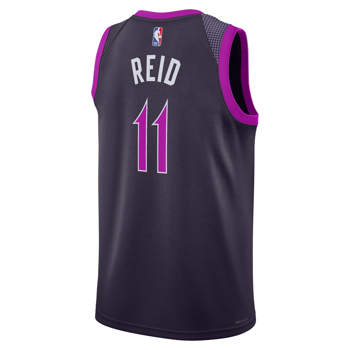 Minnesota Timberwolves Nike 2025/26 City Edition Swingman Jersey - Black - Naz Reid - Unisex product image 4, provided for