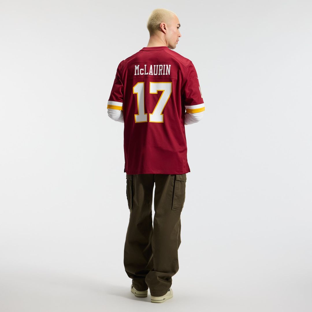 Hail Raiser Washington Commanders Terry McLaurin Nike Black Alternate Game Jersey product image 31, provided for visual
