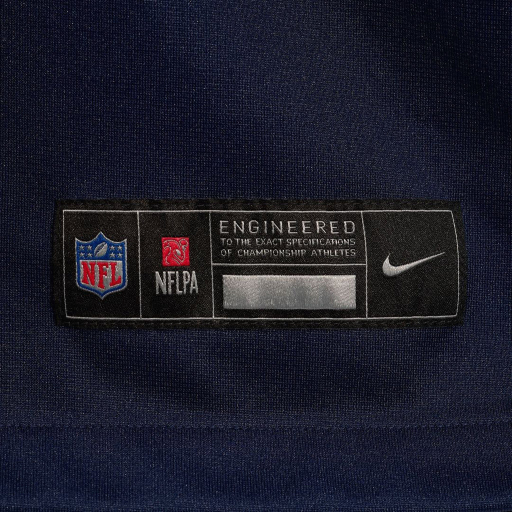 Denver Broncos Bo Nix Nike Navy Alternate Game Jersey product image 6, provided for visual reference and product detail