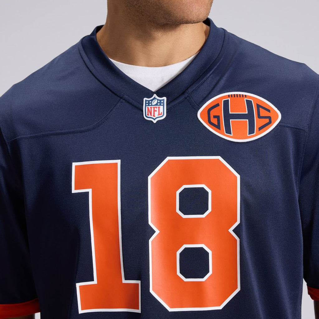 Chicago Bears Caleb Williams Nike Navy 2026 Rivalries Collection Game Jersey product image 8, provided for visual reference