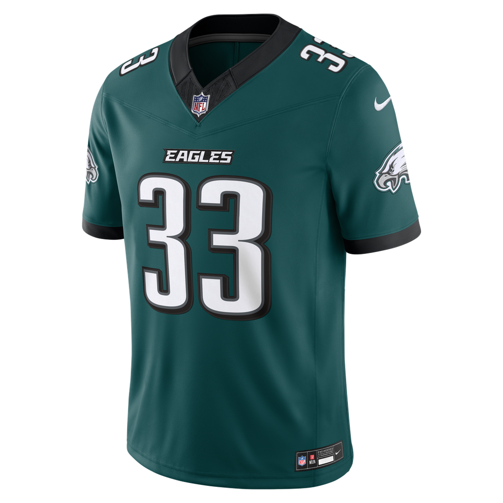 Philadelphia Eagles Cooper DeJean Nike White Vapor F.U.S.E. Stitched Limited Jersey product image 18, provided for visual