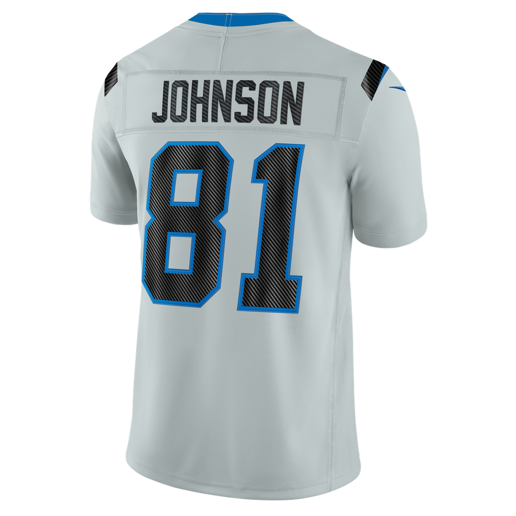 Detroit Lions Calvin Johnson Nike Silver 2026 Rivalries Collection Stitched Limited Jersey product image 3, provided for