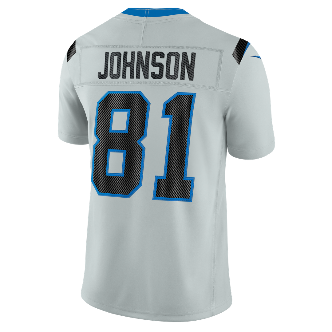 Detroit Lions Calvin Johnson Nike Silver 2026 Rivalries Collection Stitched Limited Jersey product image 3, provided for