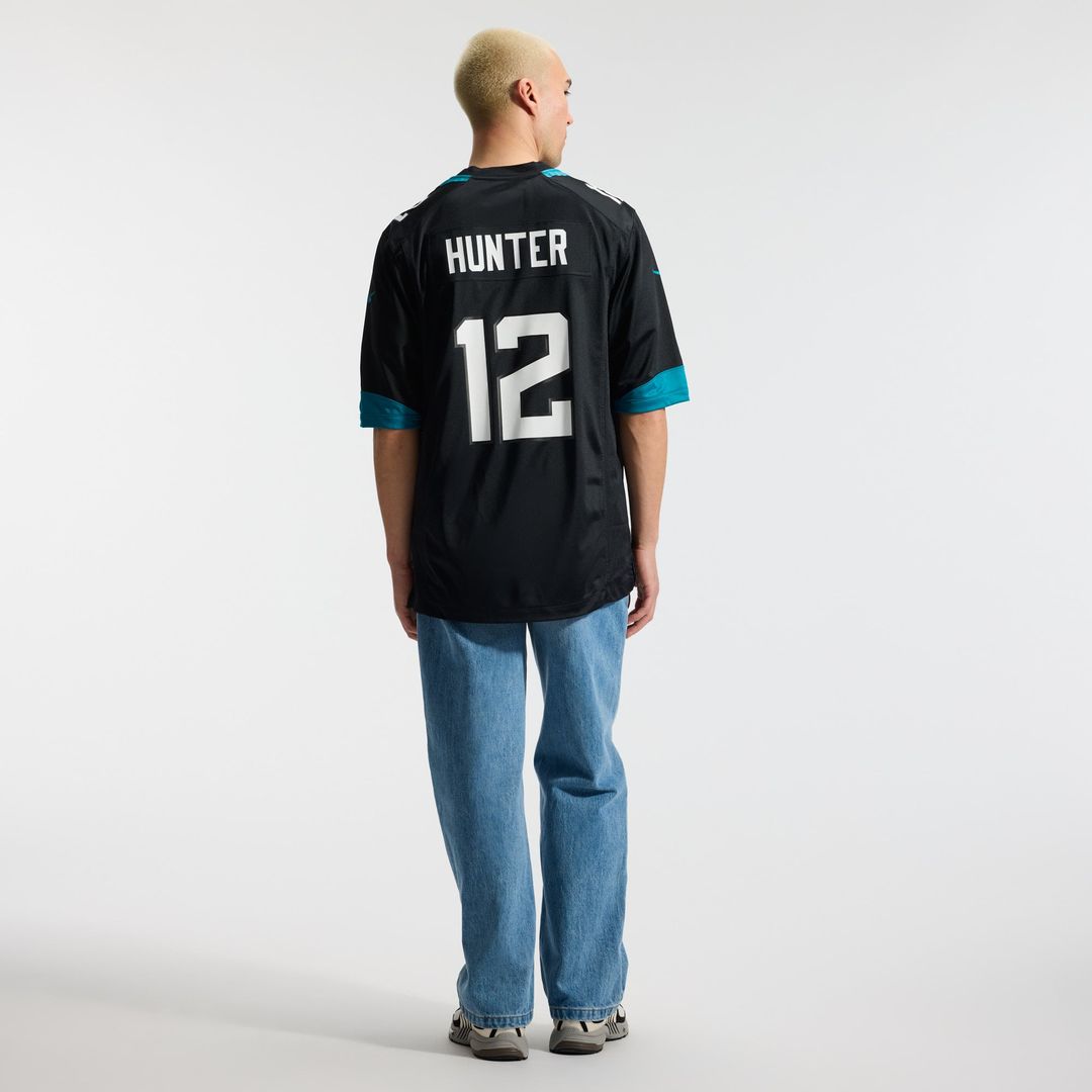 Jacksonville Jaguars Travis Hunter Nike Teal Team Game Jersey product image 21, provided for visual reference and product