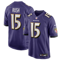 Baltimore Ravens Cooper Rush Nike Purple Team Game Jersey product image 1, provided for visual reference and product detail