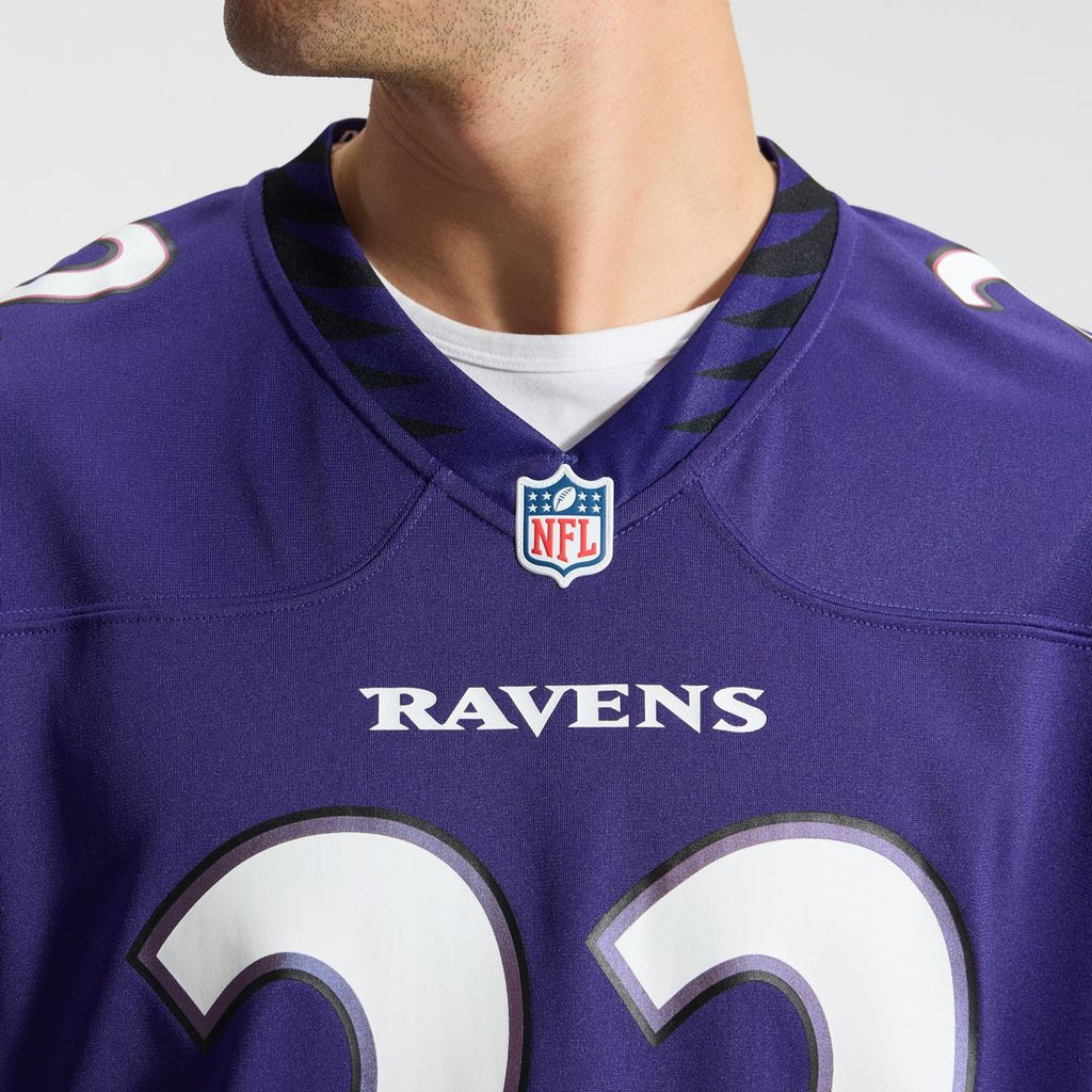 Baltimore Ravens Derrick Henry Nike Purple Team Game Jersey product image 9, provided for visual reference and product