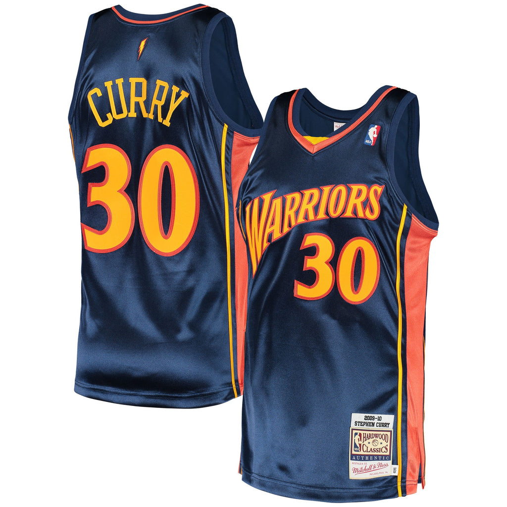 Men's Mitchell & Ness Stephen Curry Navy Golden State product image 1