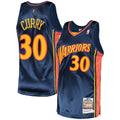 Mitchell & Ness Stephen Curry Navy Golden State Warriors 2009 Hardwood Classics Authentic Jersey product image 1, provided